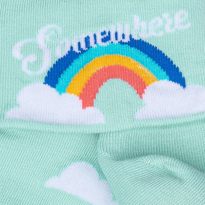 Sock It To Me - Turn Cuff Crew - Somewhere Over The Rainbow