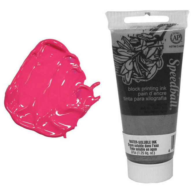 Speedball Block Printing Ink 37Cc Magenta