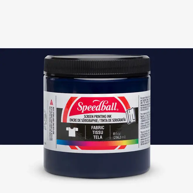 Speedball Fabric Screen Printing Ink 8Oz Blue Denim