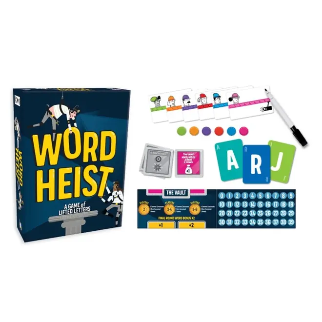 Word Heist: A Game Of Lifted Letters
