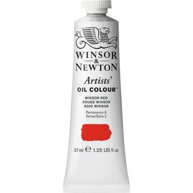 Winsor Newton 37Ml Oil Winsor Red