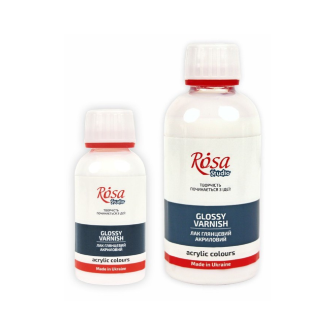 Acrylic Glossy Varnish, 120 Ml, Rosa Studio