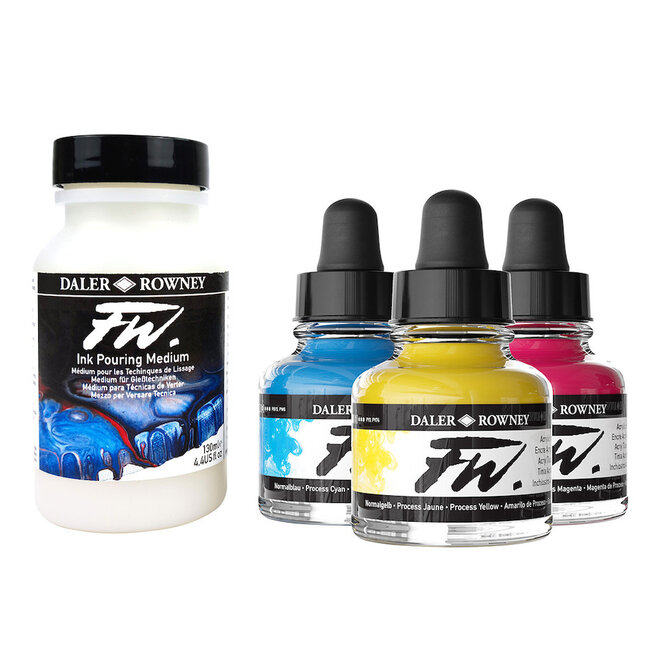 Daler Rowney Fw Pouring Ink Set