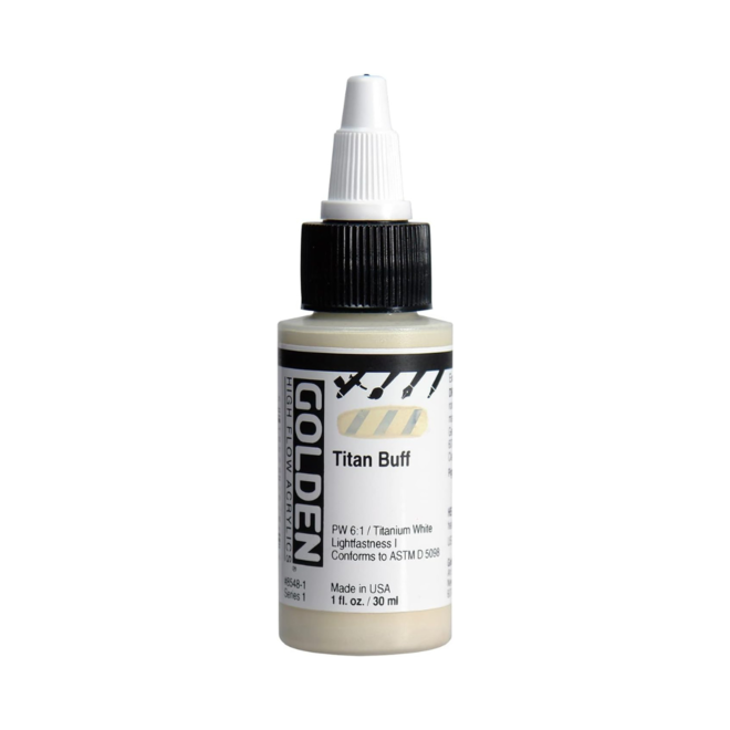 Golden High Flow 1Oz Titan Buff Series 1