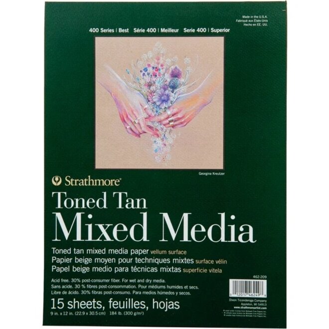 Strathmore Toned Tan Mixed Media 9*12Â€Šã„Ã¹