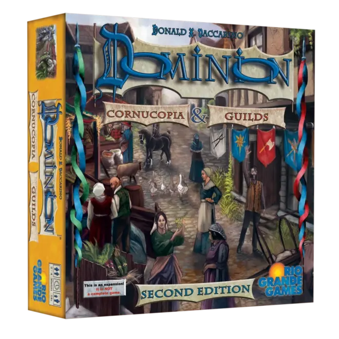 Dominion Second Edition - Cornucopia & Guilds Expansion
