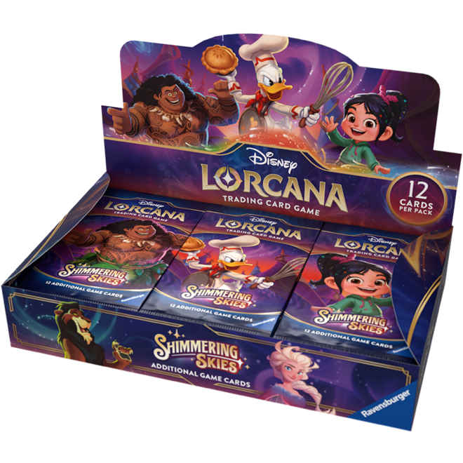 Disney Lorcana: Shimmering skies Booster Box