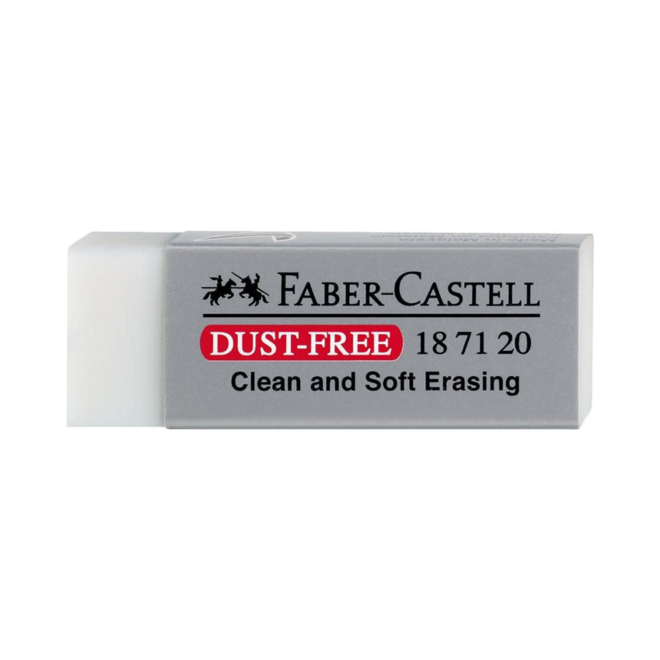 Faber Castell Dust Free Eraser White