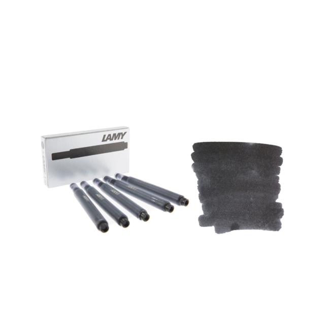 Lamy Ink Cartridge Black 5 Per Pack