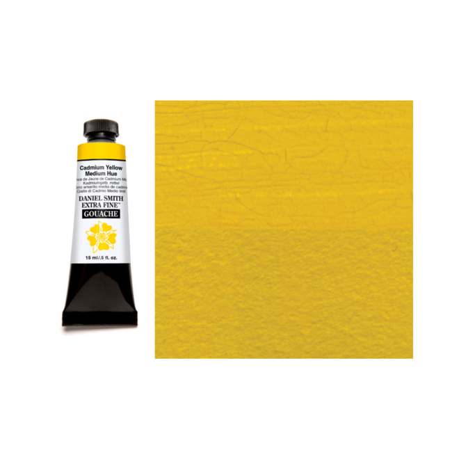 Daniel Smith Gouache 15ml Cadmium Yellow Med Hue