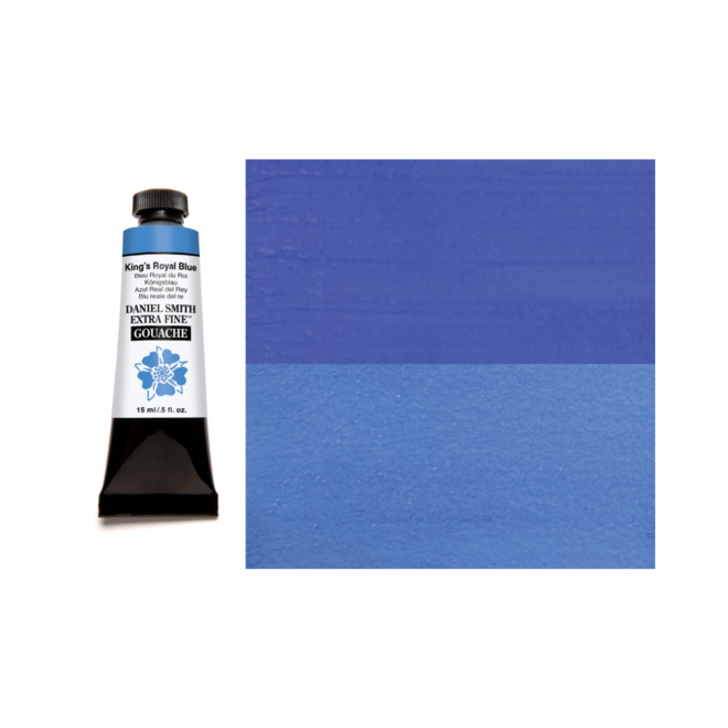 Daniel Smith Gouache - 15ml Series 2 - King's Royal Blue