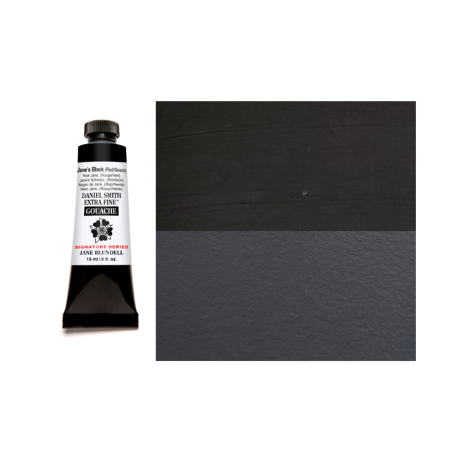 Daniel Smith Gouache 15ml Janes Black (Red/Green)
