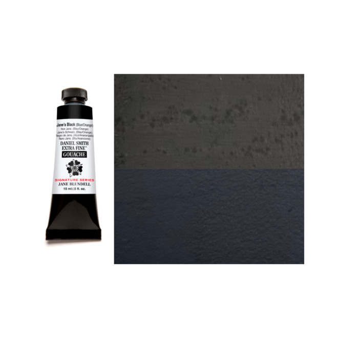 Daniel Smith Gouache 15ml Janes Black (Blue/Orange)