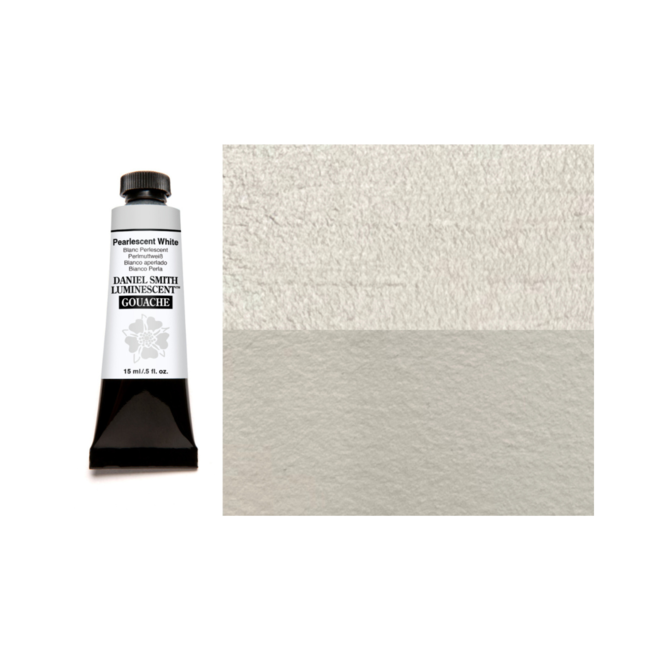 Daniel Smith Gouache - 15ml Series 1 - Pearlescent White