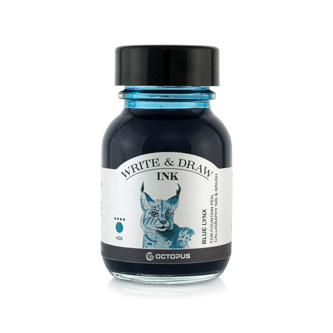 Octopus Ink Bottle Write & Draw 50 ml 456 Blue Lynx