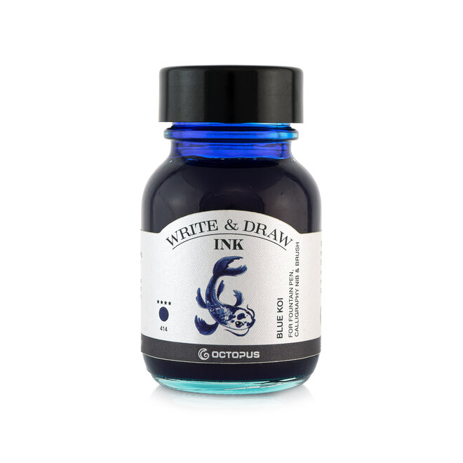 Octopus Ink Bottle Write & Draw 50 ml 414 Blue Koi