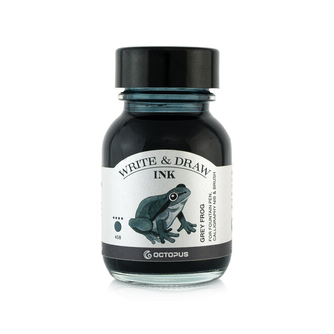 Octopus Ink Bottle Write & Draw 50 ml 458 Grey Frog