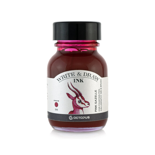 Octopus Ink Bottle Write & Draw 50 ml 396 Pink Gazelle
