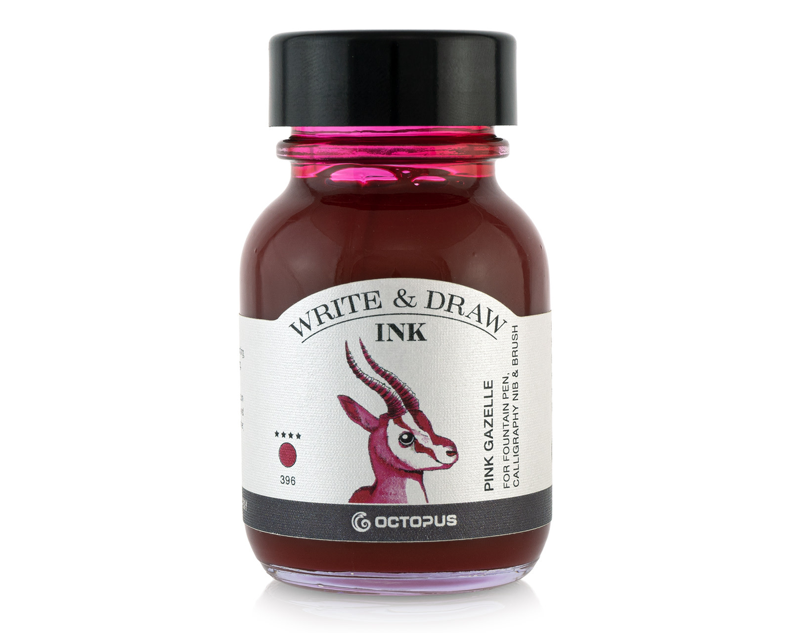 Octopus Ink Bottle Write & Draw 50 ml 396 Pink Gazelle - Endeavours ...