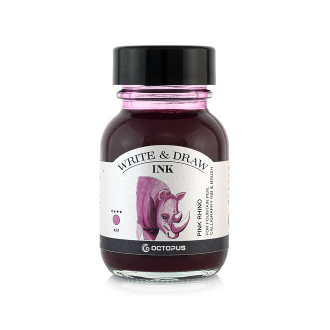 Octopus Ink Bottle Write & Draw 50 ml 481 Pink Rhino