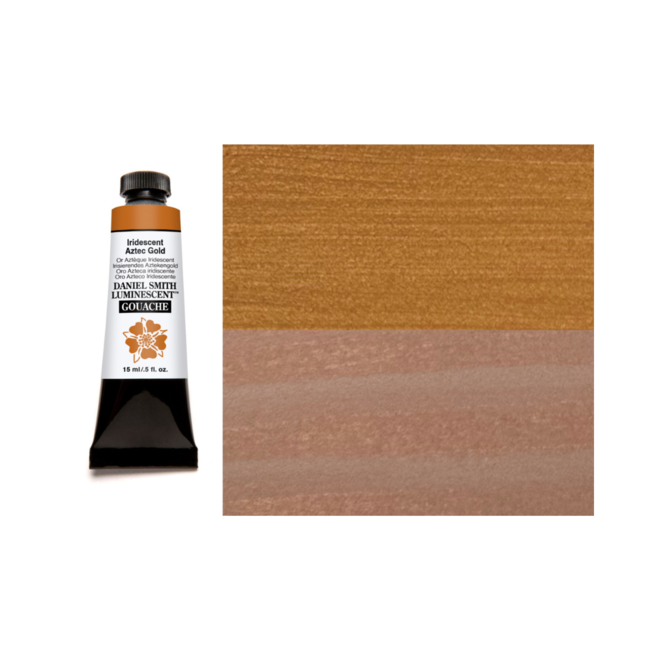 Daniel Smith Gouache - 15ml Series 1 - Iridescent Aztec Gold