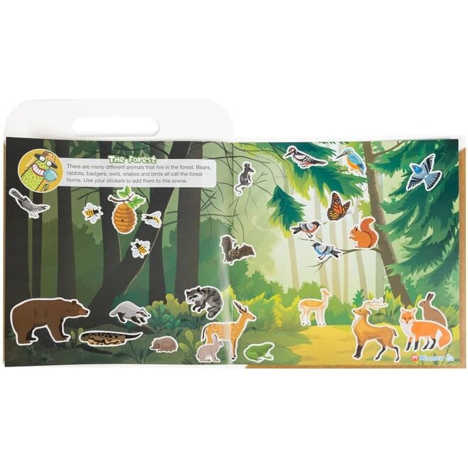 Micador Junior Sticker Activities Wildlife