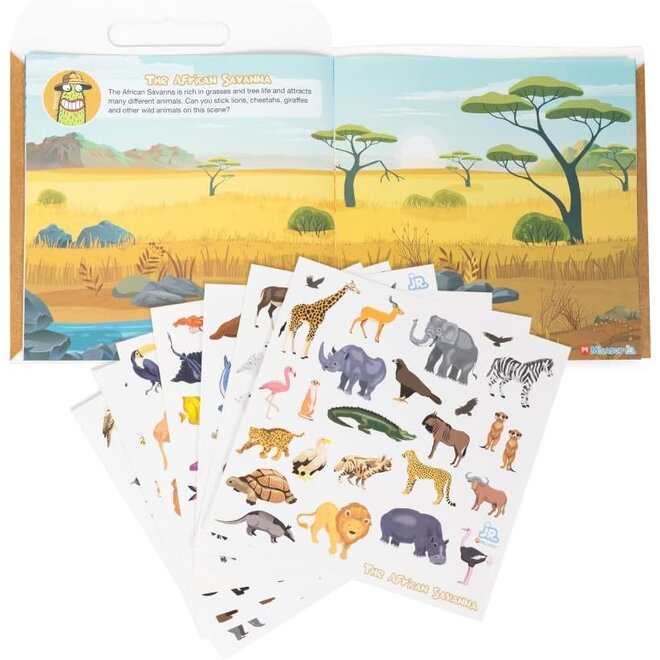 Micador Junior Sticker Activities Wildlife