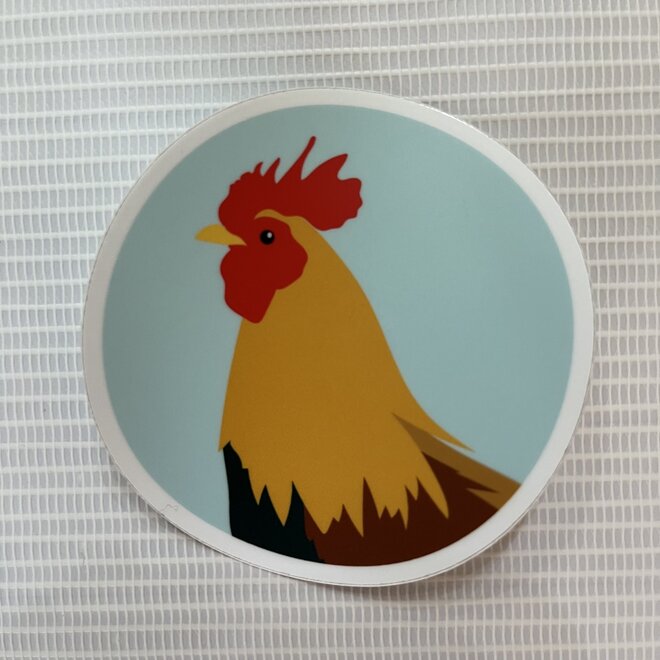 Chicken | Large Printed Vinyl Sticker