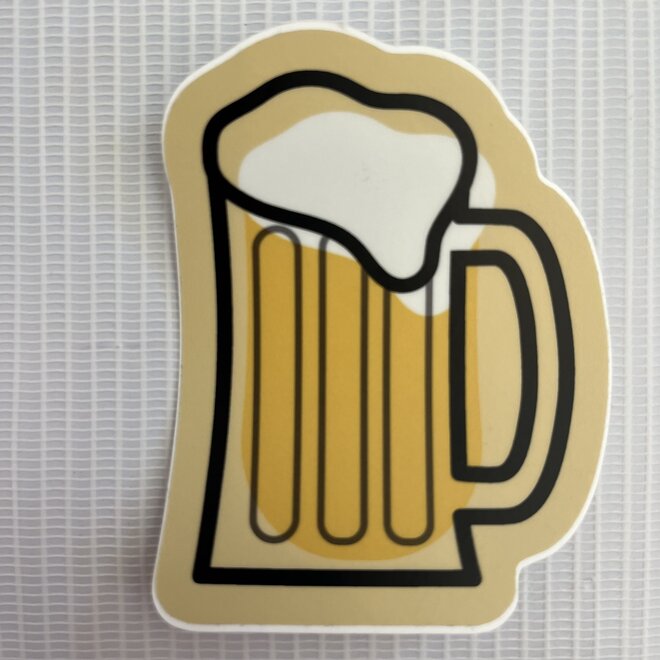 Beer | Large Printed Stickers