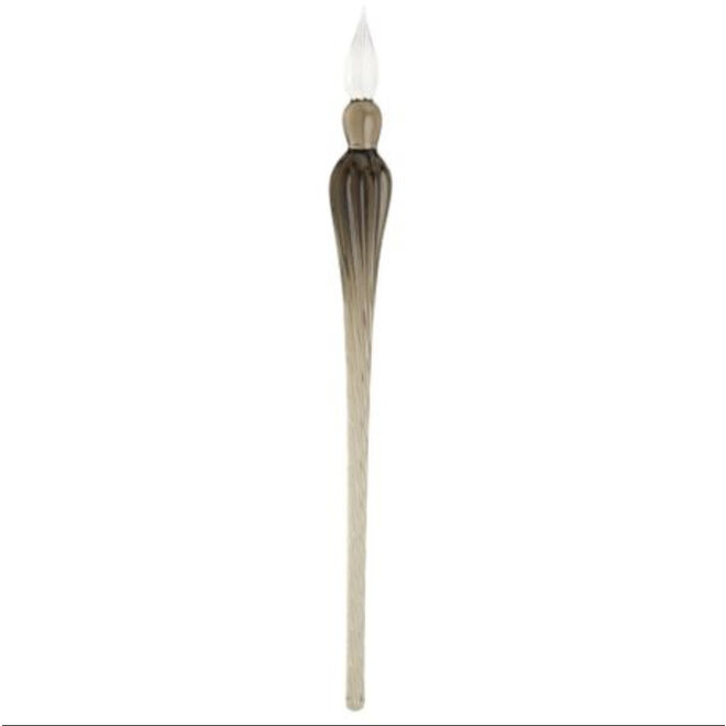 Round Glass Pens - Black