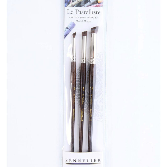 Sennelier Le Pastelliste Pastel Brush Set Of 3
