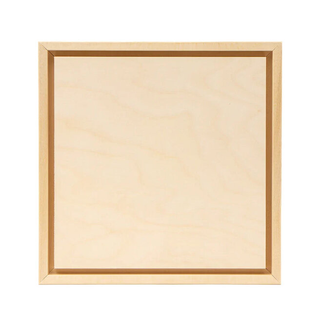 Gotrick Floater Frame (1-1/2") & Wood Panel (7/8") 8x8"