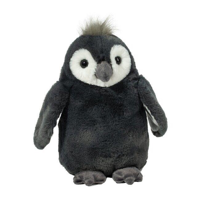 Douglas Cuddle Toy Plush - Perrie Grey Penguin, Soft