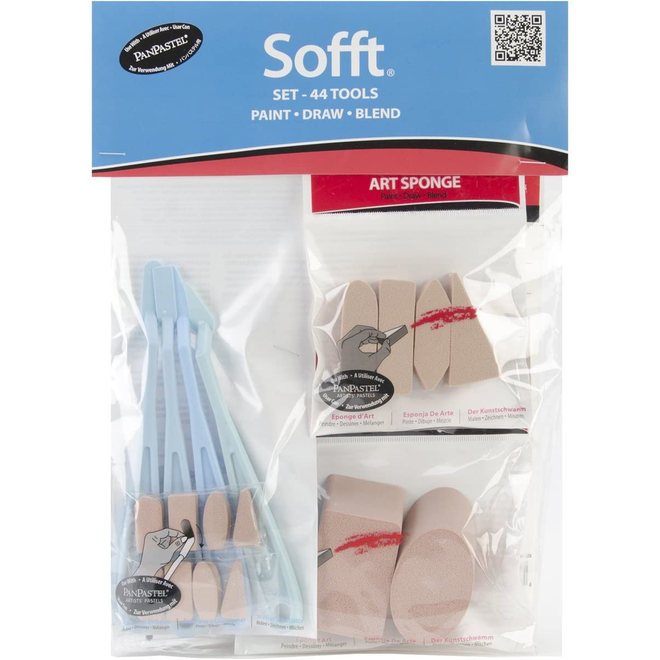 Panpastel Sofft Tools 44 Set: Paint Draw Blend