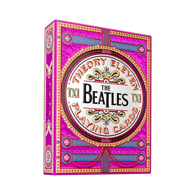 Theory 11 Playing Cards - The Beatles (Pink)