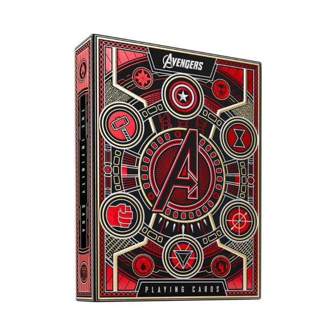 Theory 11 Playing Cards - Avengers (Red)