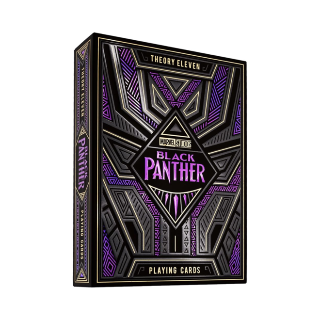 Theory 11 Playing Cards - Black Panther