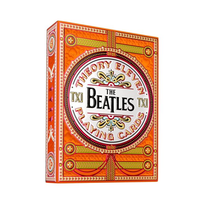 Theory 11 Playing Cards - The Beatles (Orange)