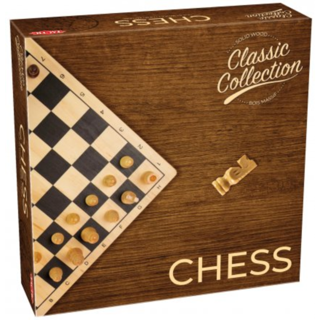 Tactic Classic Collection - Solid Wood Chess