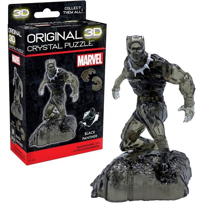 Marvel 3D Crystal Puzzle: Black Panther - 50% Off!