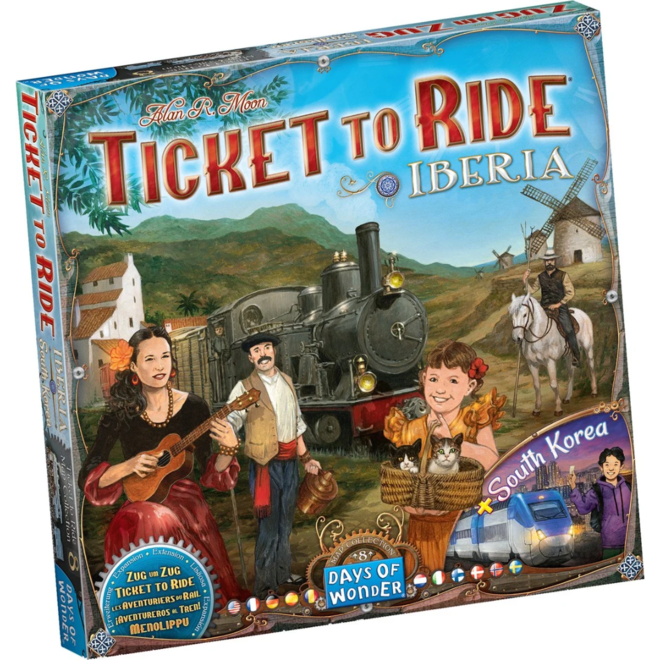 Ticket to Ride: Map Collection #8 - Iberia & South Korea