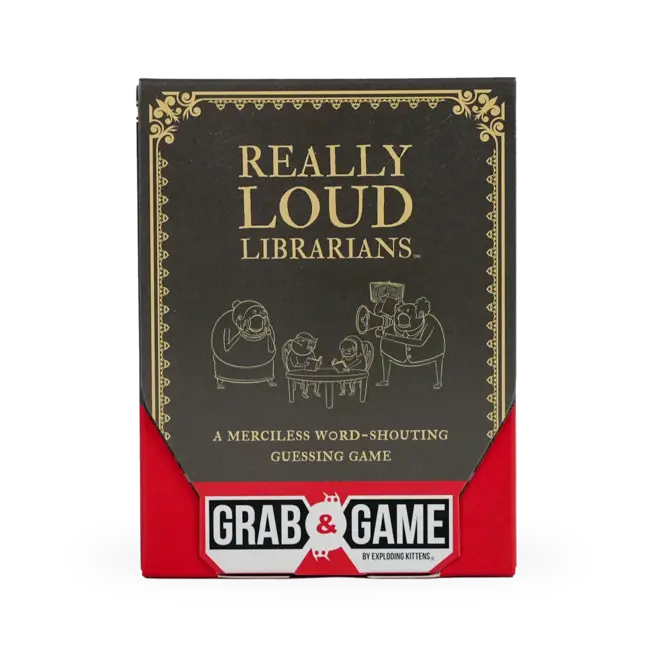 Grab & Game: Really Loud Librarians