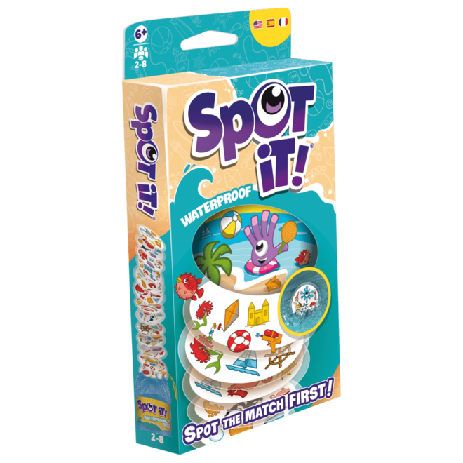Spot It! Beach - Waterproof