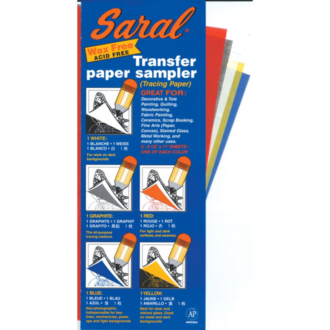 Saral Transfer Paper Sample Pack 8.5X11