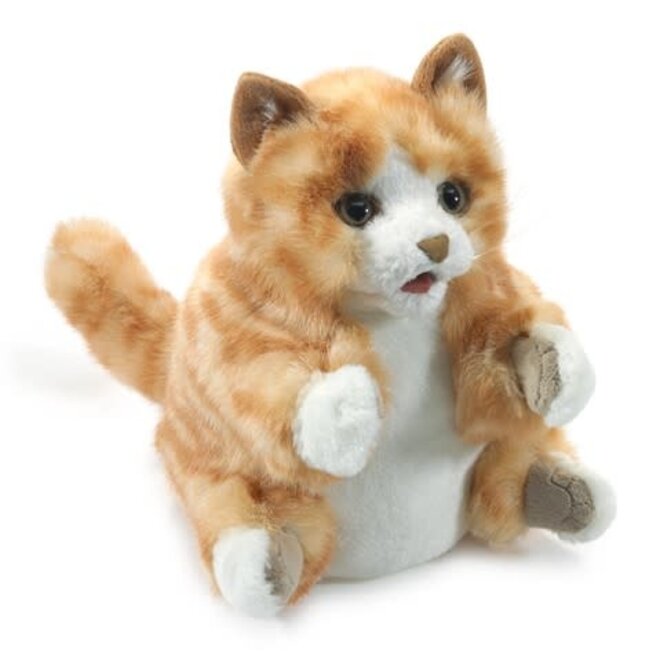 Folkmanis Puppet - Orange Tabby Kitten