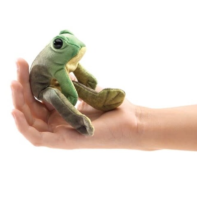 Folkmanis Finger Puppet - Mini Sitting Frog