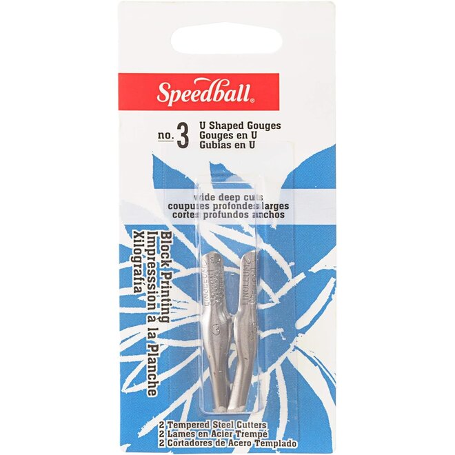 Speedball Lino Cutter #3 Large Liner W/ Replacement Blades