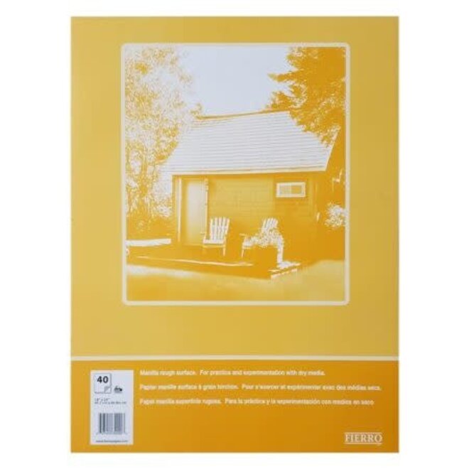 Manilla Pad Cream 18X24