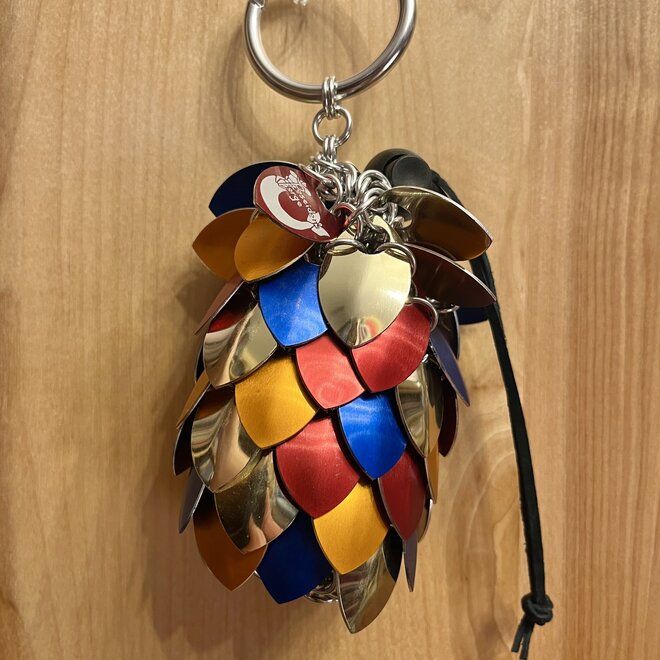 Poseidon'S Forge Dice Bag - Red, Orange, Blue, Gold - Small