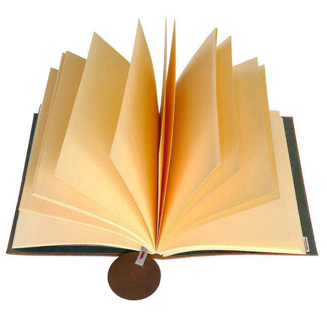 Lamali Aurore Soft Cover Handmade Journal  5.9x8.3" - Pink/Taupe - 160 Cream Laid Pages